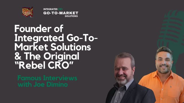 Famous Interviews with Joe Dimino