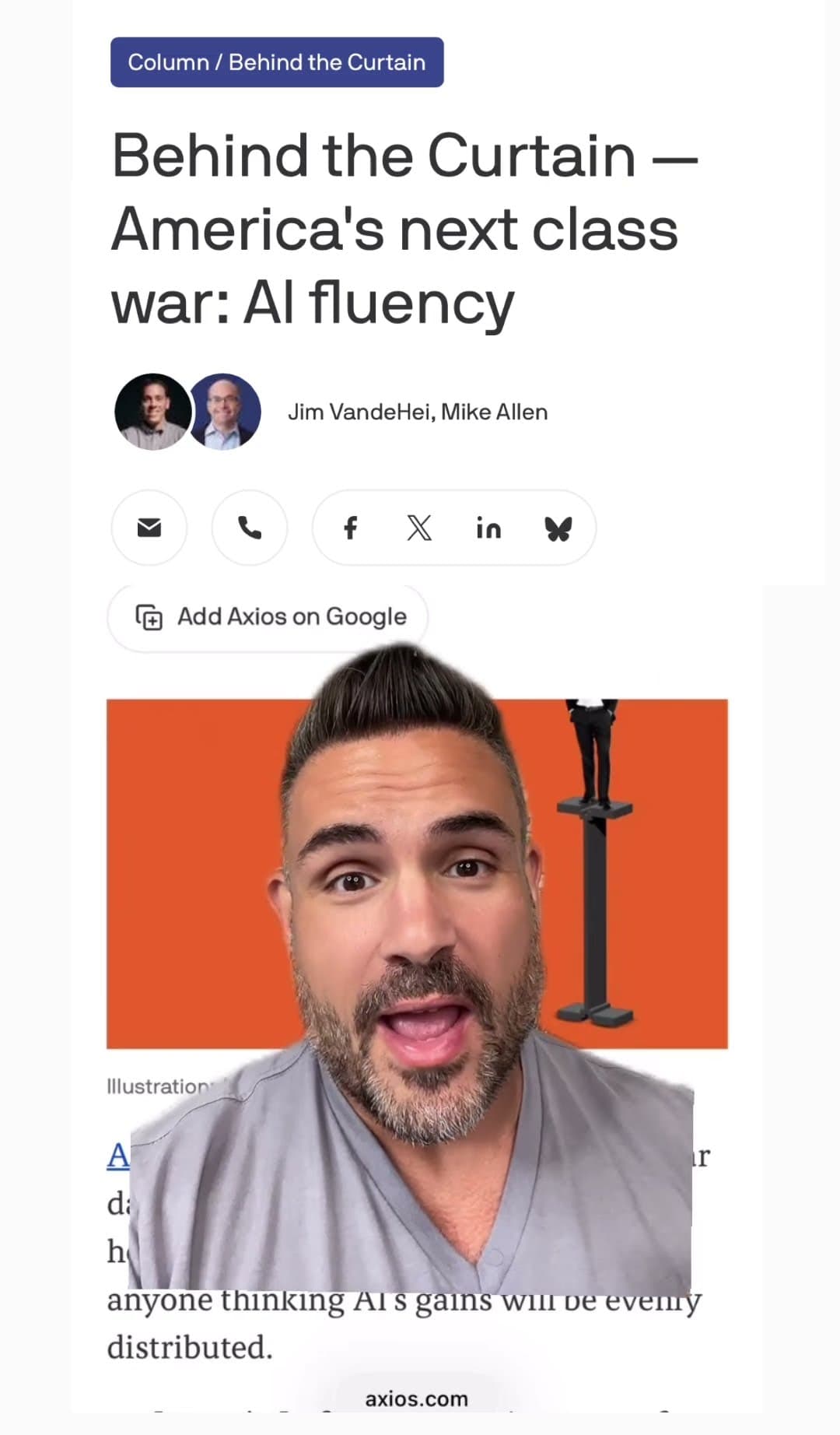 Using AI is no longer an option